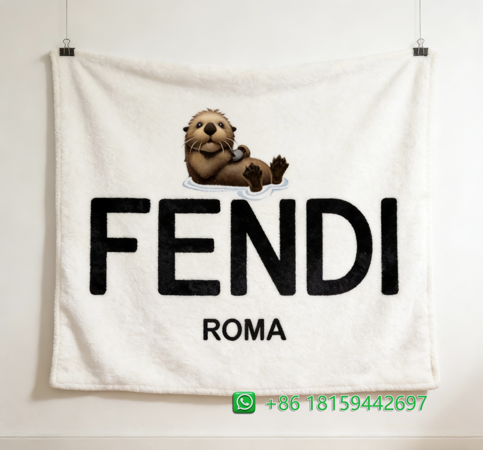 Fendi Throw Blankets
